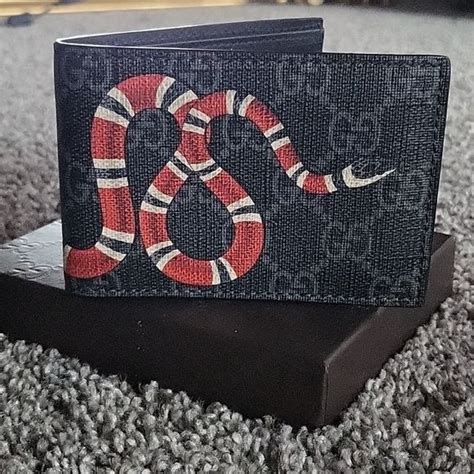 gucci snake belt price|authentic gucci snake wallet.